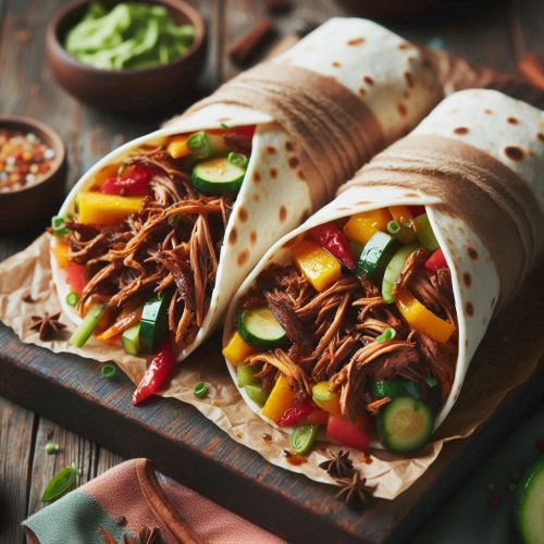 Jerk Vegetable Wrap