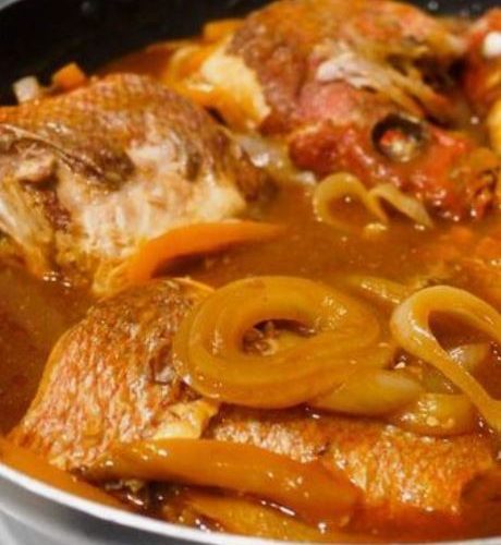 Brown Stew Fish Meal
